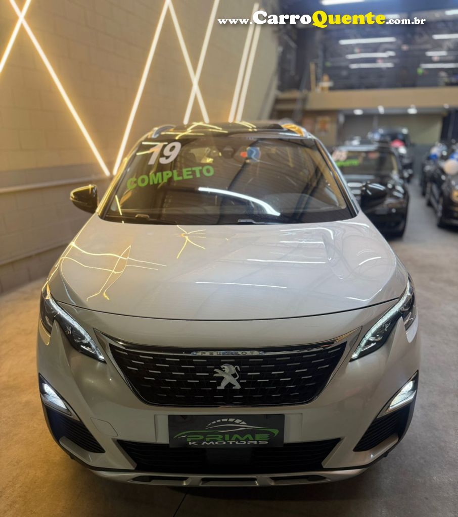 PEUGEOT   3008 GRIFFE 1.6 TURBO 16V 5P AUT.   BRANCO 2019 1.6 GASOLINA - Loja