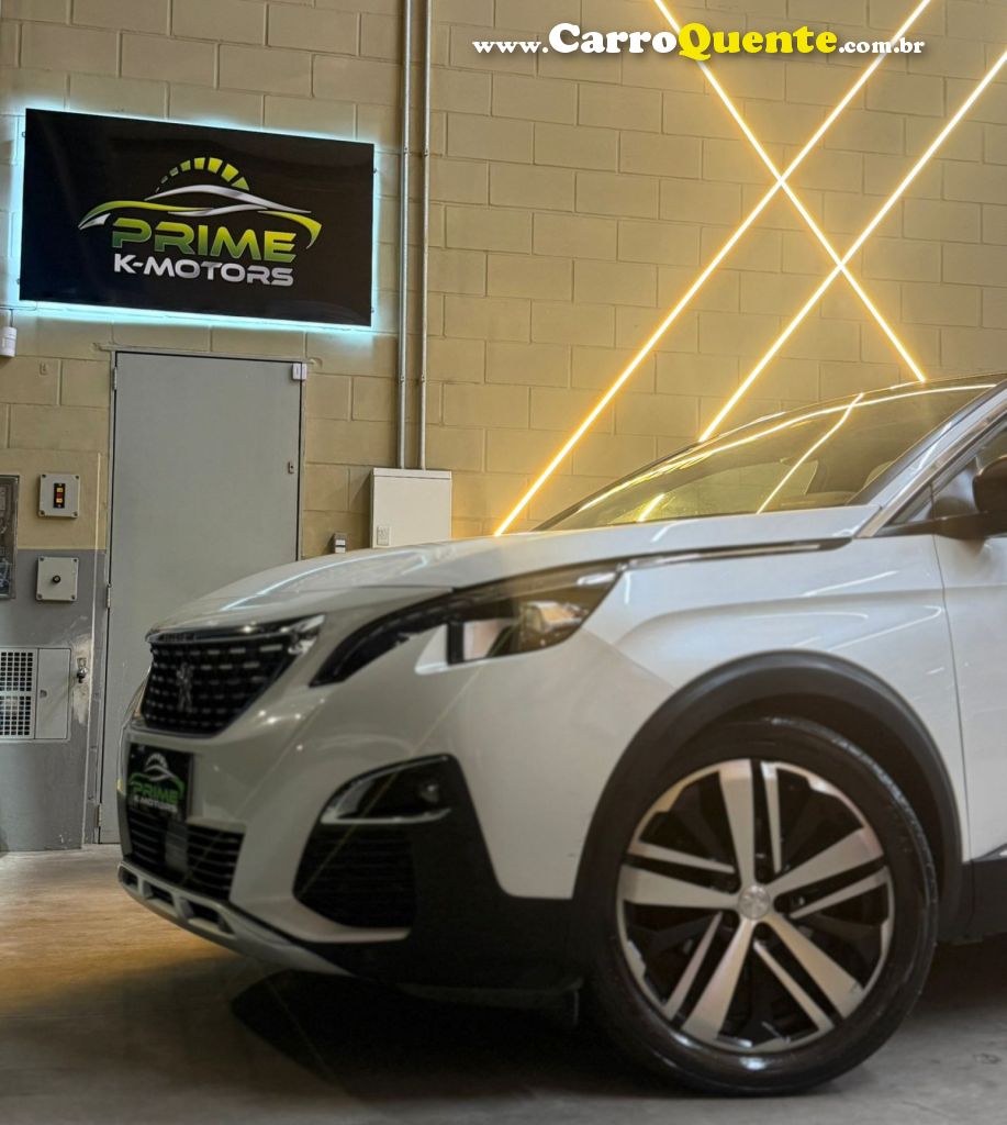 PEUGEOT   3008 GRIFFE 1.6 TURBO 16V 5P AUT.   BRANCO 2019 1.6 GASOLINA - Loja