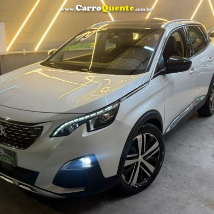 PEUGEOT   3008 GRIFFE 1.6 TURBO 16V 5P AUT.   BRANCO 2019 1.6 GASOLINA