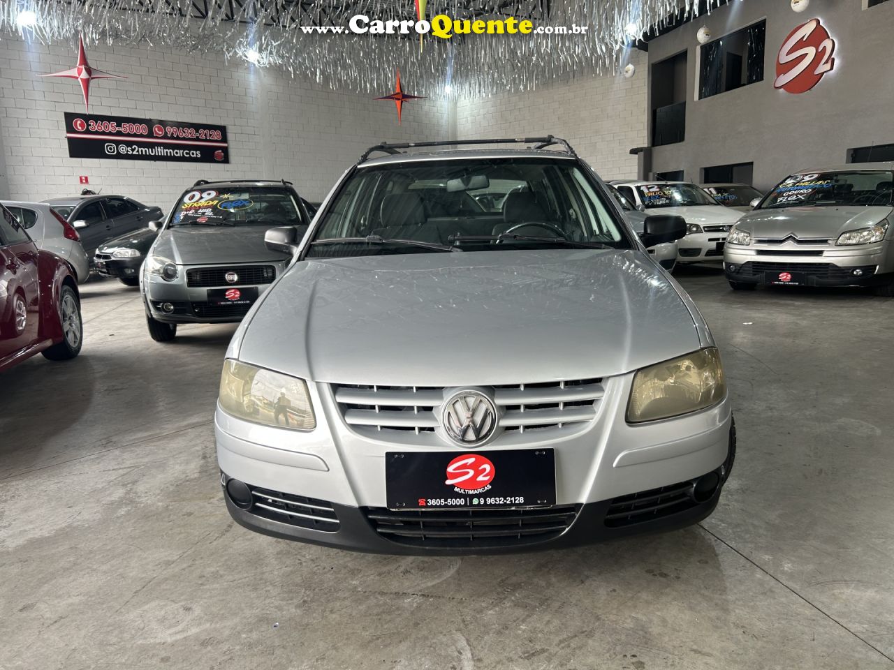 VOLKSWAGEN   PARATI 1.6MI1.6MI CITYT.FIELD T.FLEX   PRATA 2013 1.6 GASOLINA - Loja