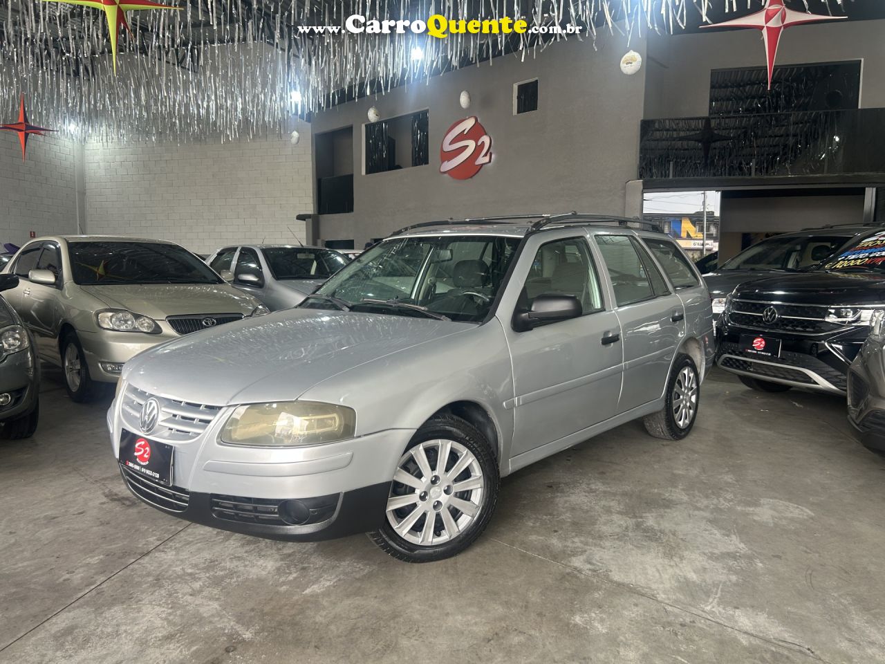 VOLKSWAGEN   PARATI 1.6MI1.6MI CITYT.FIELD T.FLEX   PRATA 2013 1.6 GASOLINA - Loja