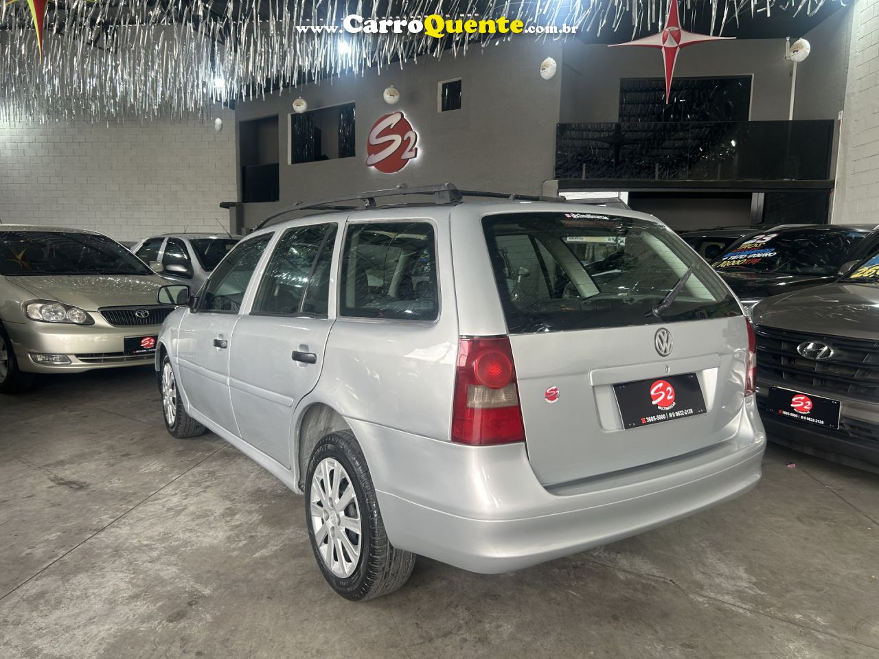 VOLKSWAGEN   PARATI 1.6MI1.6MI CITYT.FIELD T.FLEX   PRATA 2013 1.6 GASOLINA - Loja