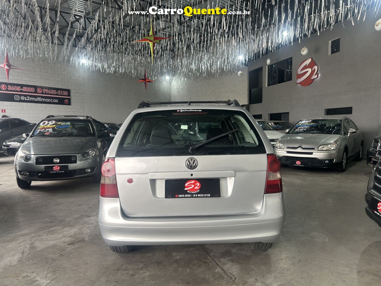 VOLKSWAGEN   PARATI 1.6MI1.6MI CITYT.FIELD T.FLEX   PRATA 2013 1.6 GASOLINA - Loja