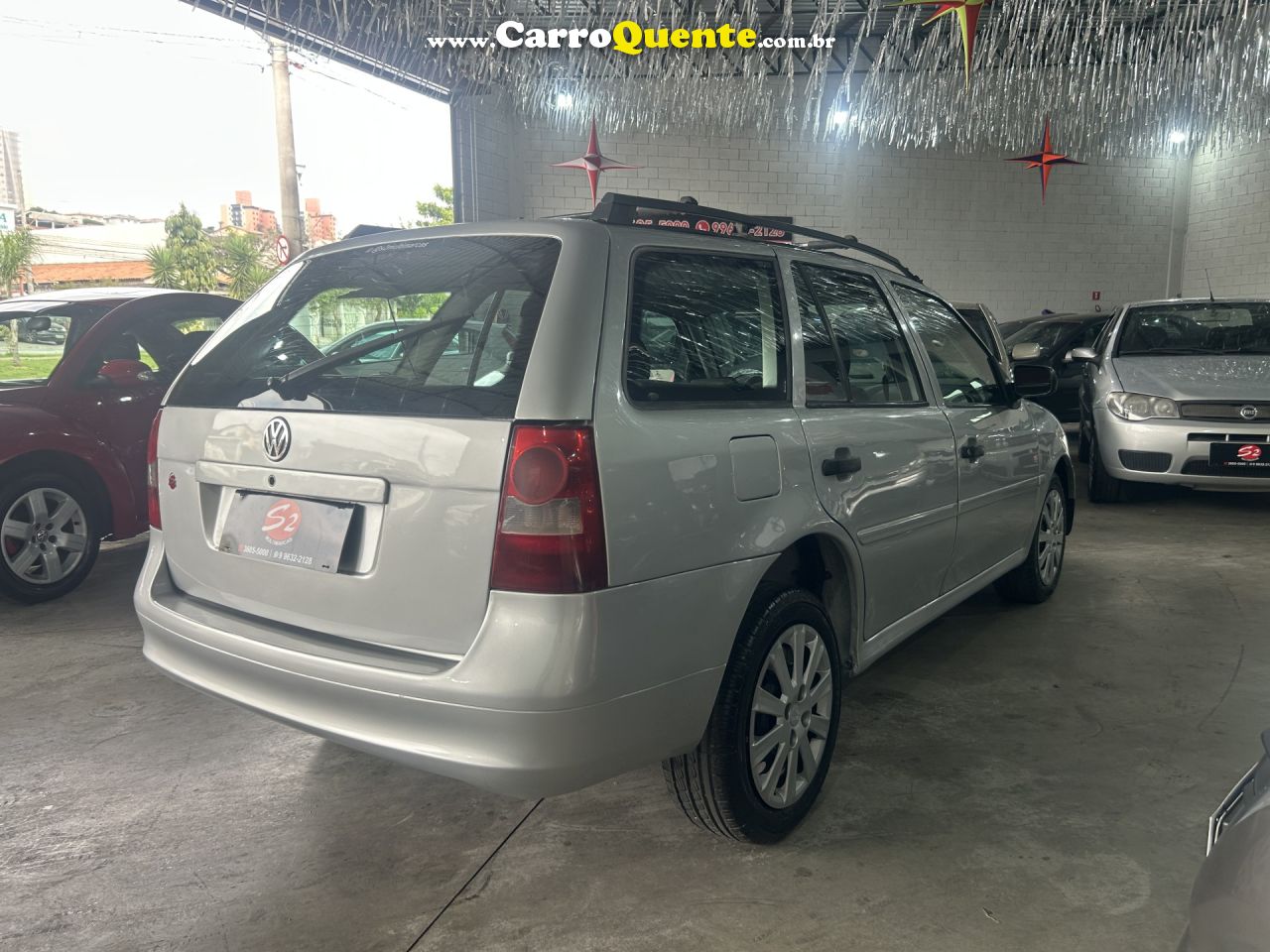 VOLKSWAGEN   PARATI 1.6MI1.6MI CITYT.FIELD T.FLEX   PRATA 2013 1.6 GASOLINA - Loja