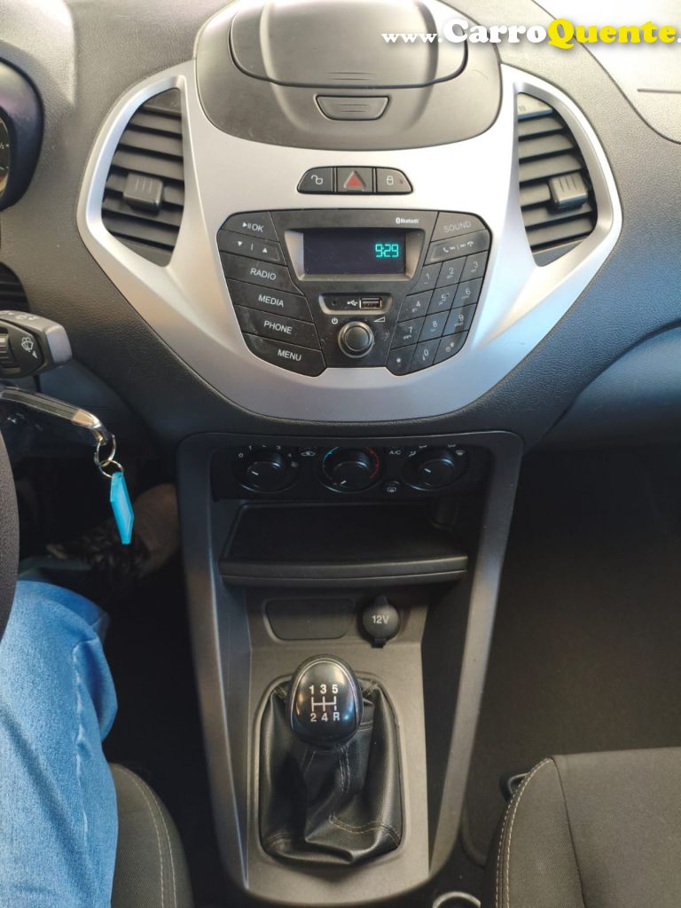FORD   KA 1.5 SESE PLUS 16V FLEX 5P   PRETO 2015 1.5 FLEX - Loja