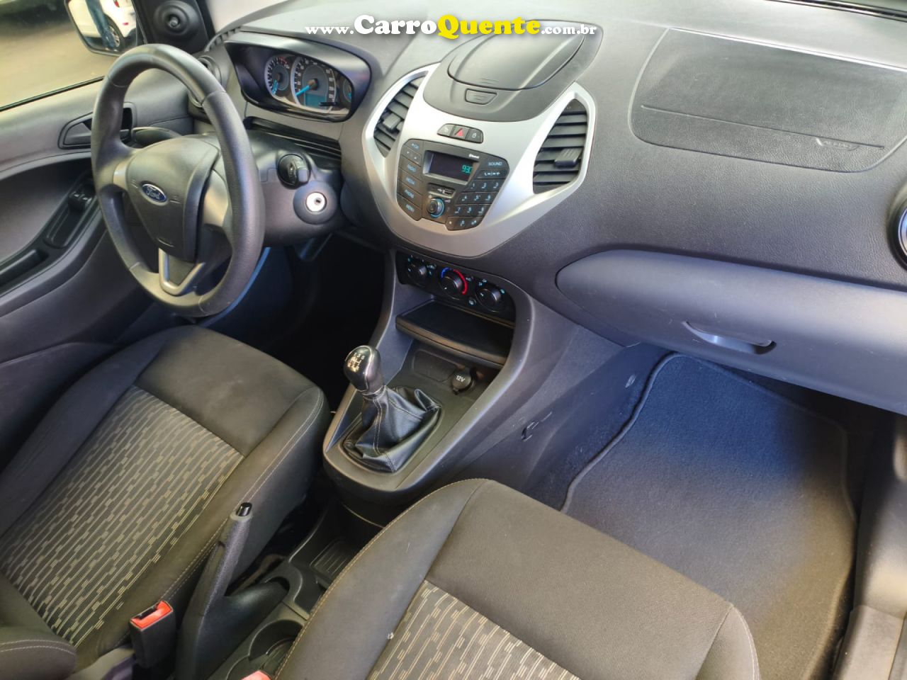 FORD   KA 1.5 SESE PLUS 16V FLEX 5P   PRETO 2015 1.5 FLEX - Loja