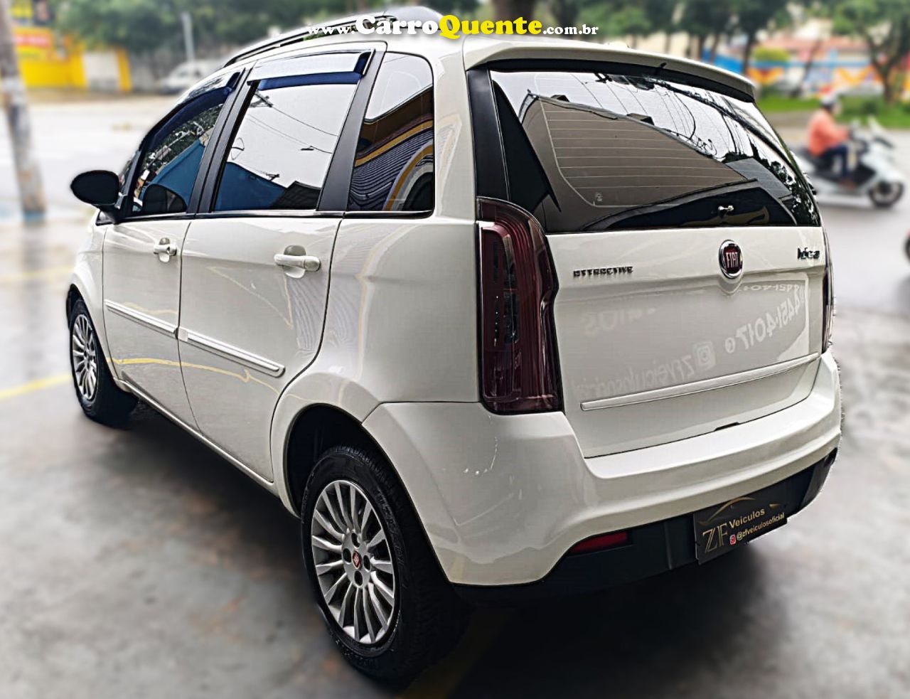 FIAT   IDEA ATTRACTIVE 1.4 FIRE FLEX 8V 5P   BRANCO 2015 1.4 FLEX - Loja