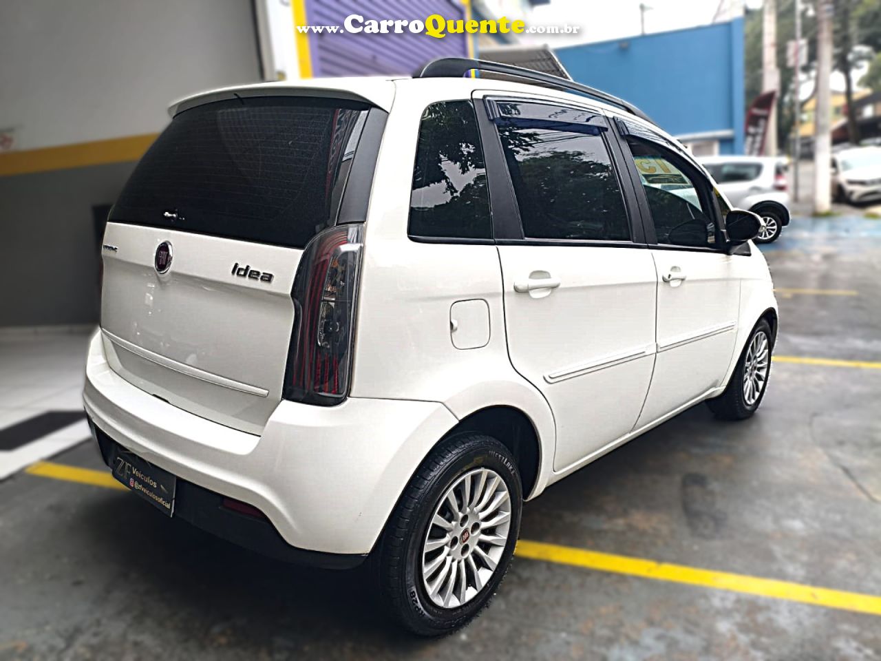 FIAT   IDEA ATTRACTIVE 1.4 FIRE FLEX 8V 5P   BRANCO 2015 1.4 FLEX - Loja