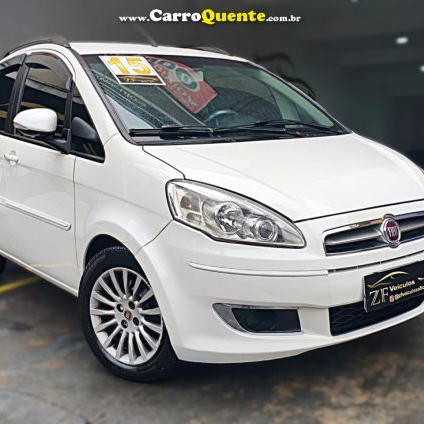 FIAT   IDEA ATTRACTIVE 1.4 FIRE FLEX 8V 5P   BRANCO 2015 1.4 FLEX