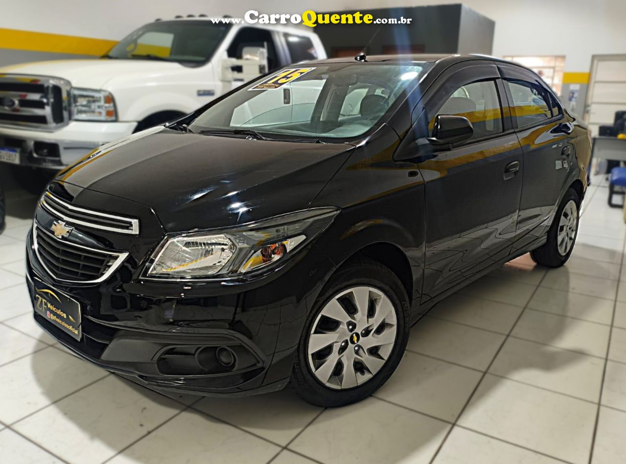 CHEVROLET   PRISMA SED. LT 1.4 8V FLEXPOWER 4P AUT.   PRETO 2015 1.4 FLEX - Loja