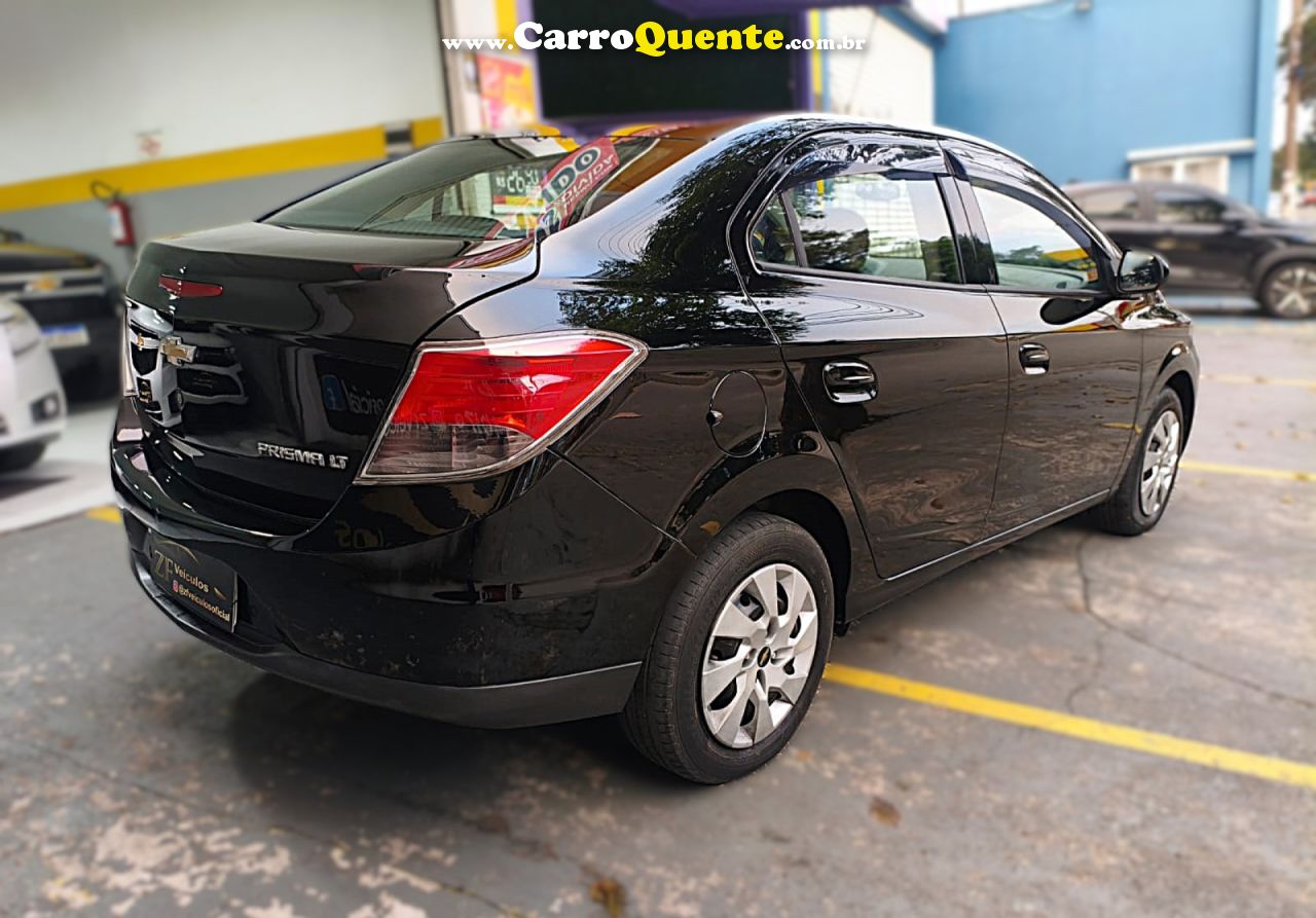 CHEVROLET   PRISMA SED. LT 1.4 8V FLEXPOWER 4P AUT.   PRETO 2015 1.4 FLEX - Loja