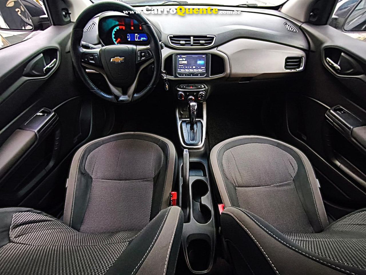 CHEVROLET   PRISMA SED. LT 1.4 8V FLEXPOWER 4P AUT.   PRETO 2015 1.4 FLEX - Loja