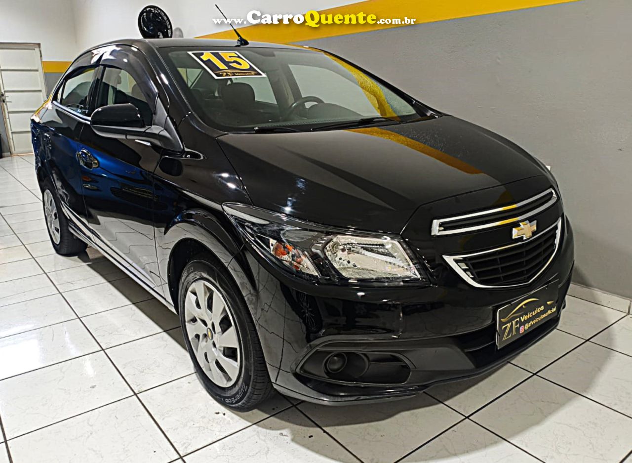 CHEVROLET   PRISMA SED. LT 1.4 8V FLEXPOWER 4P AUT.   PRETO 2015 1.4 FLEX - Loja