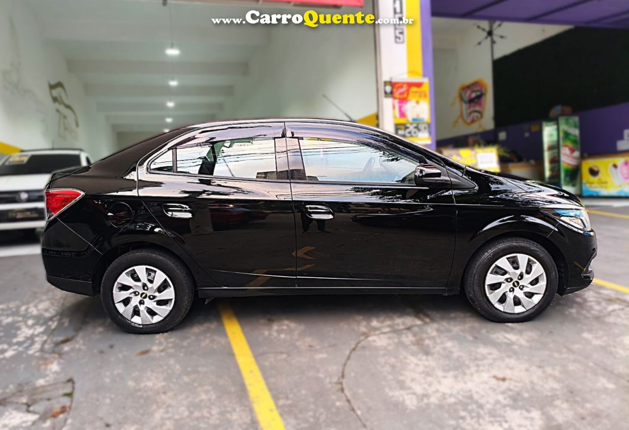 CHEVROLET   PRISMA SED. LT 1.4 8V FLEXPOWER 4P AUT.   PRETO 2015 1.4 FLEX - Loja