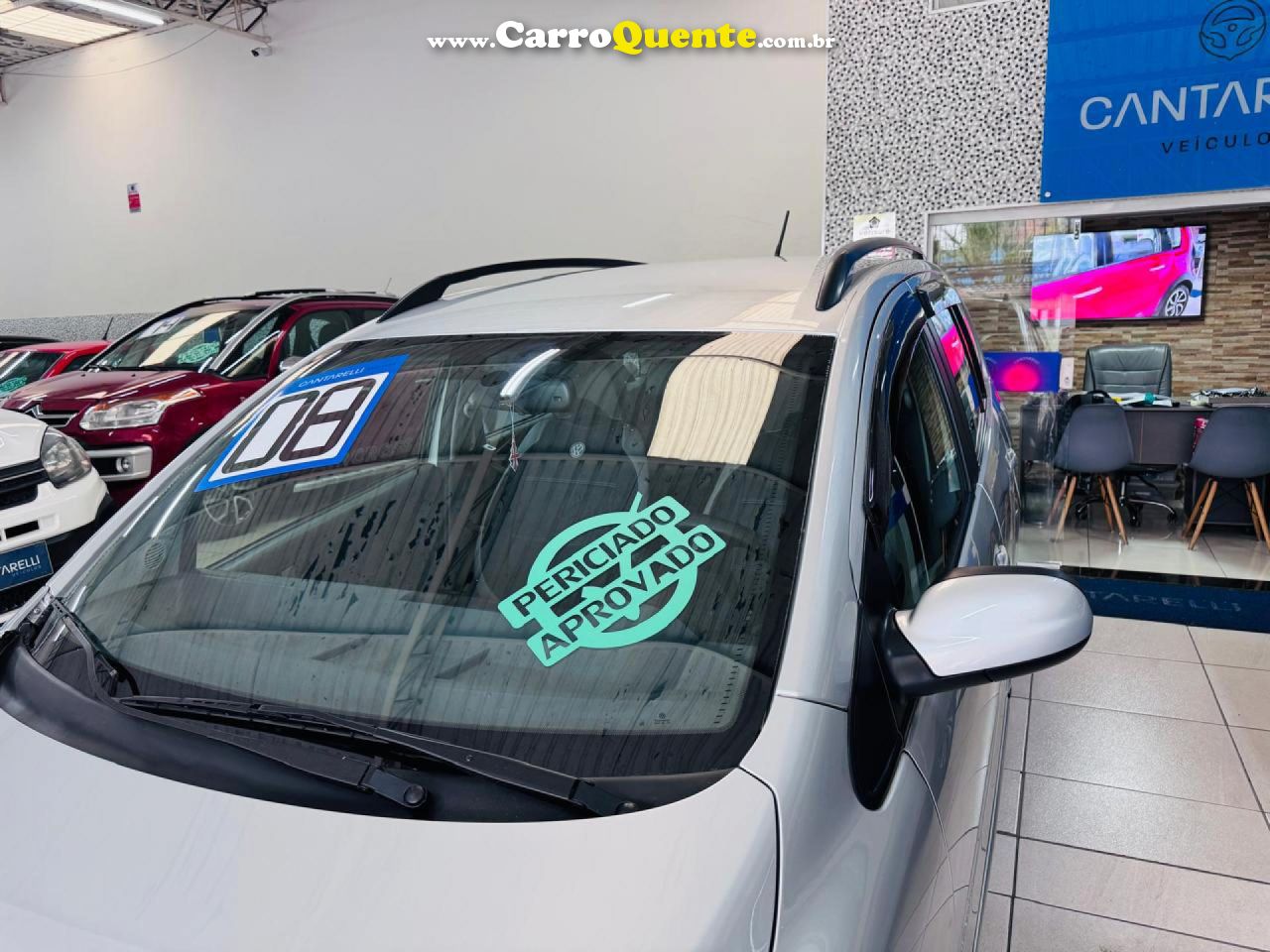 VOLKSWAGEN   SPACEFOX COMFORTLINE 1.6 MI T.FLEX 8V 5P   PRATA 2008 1.6 FLEX - Loja