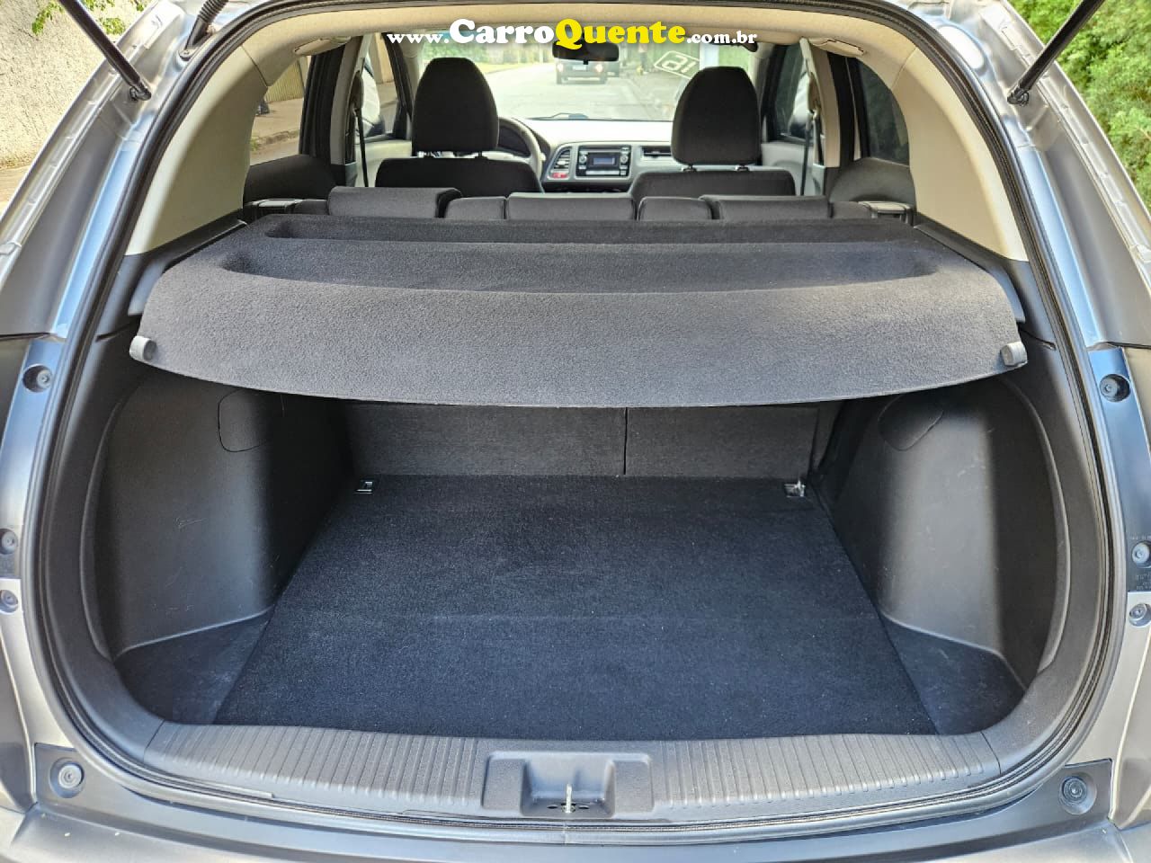 HONDA   HR-V LX 1.8 FLEXONE 16V 5P AUT.   CINZA 2016 1.8 GASOLINA - Loja