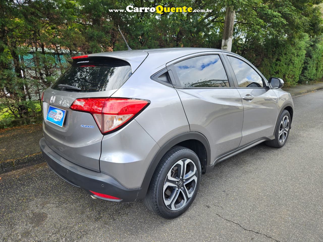 HONDA   HR-V LX 1.8 FLEXONE 16V 5P AUT.   CINZA 2016 1.8 GASOLINA - Loja