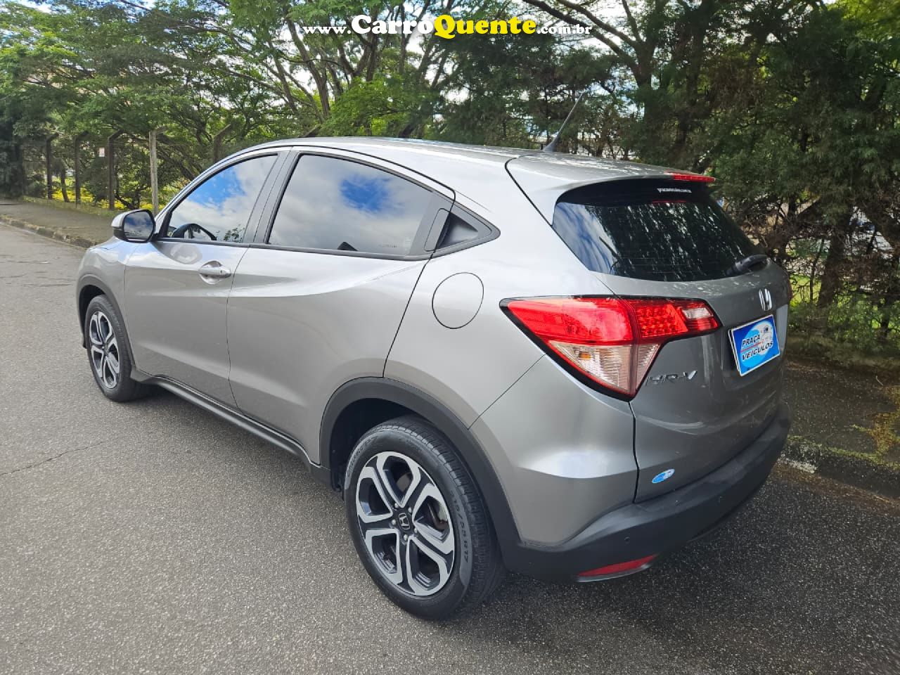 HONDA   HR-V LX 1.8 FLEXONE 16V 5P AUT.   CINZA 2016 1.8 GASOLINA - Loja