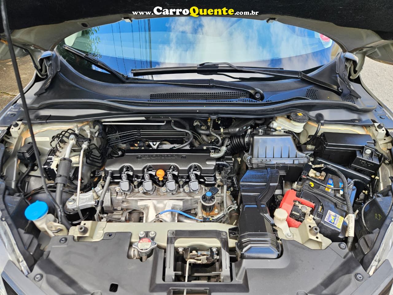 HONDA   HR-V LX 1.8 FLEXONE 16V 5P AUT.   CINZA 2016 1.8 GASOLINA - Loja