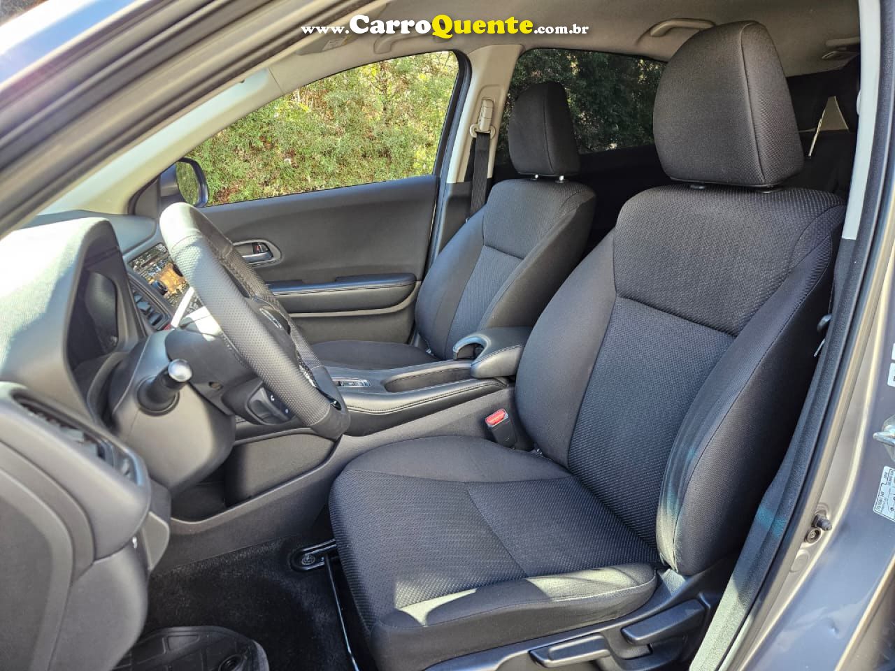 HONDA   HR-V LX 1.8 FLEXONE 16V 5P AUT.   CINZA 2016 1.8 GASOLINA - Loja