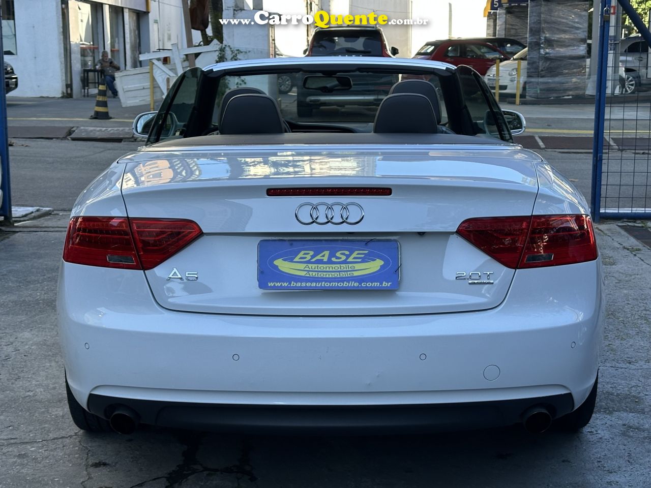 AUDI   A5 CABRIOLET 2.0 TFSI QUATTRO STRONIC   BRANCO 2013 2.0 TFSI GASOLINA - Loja