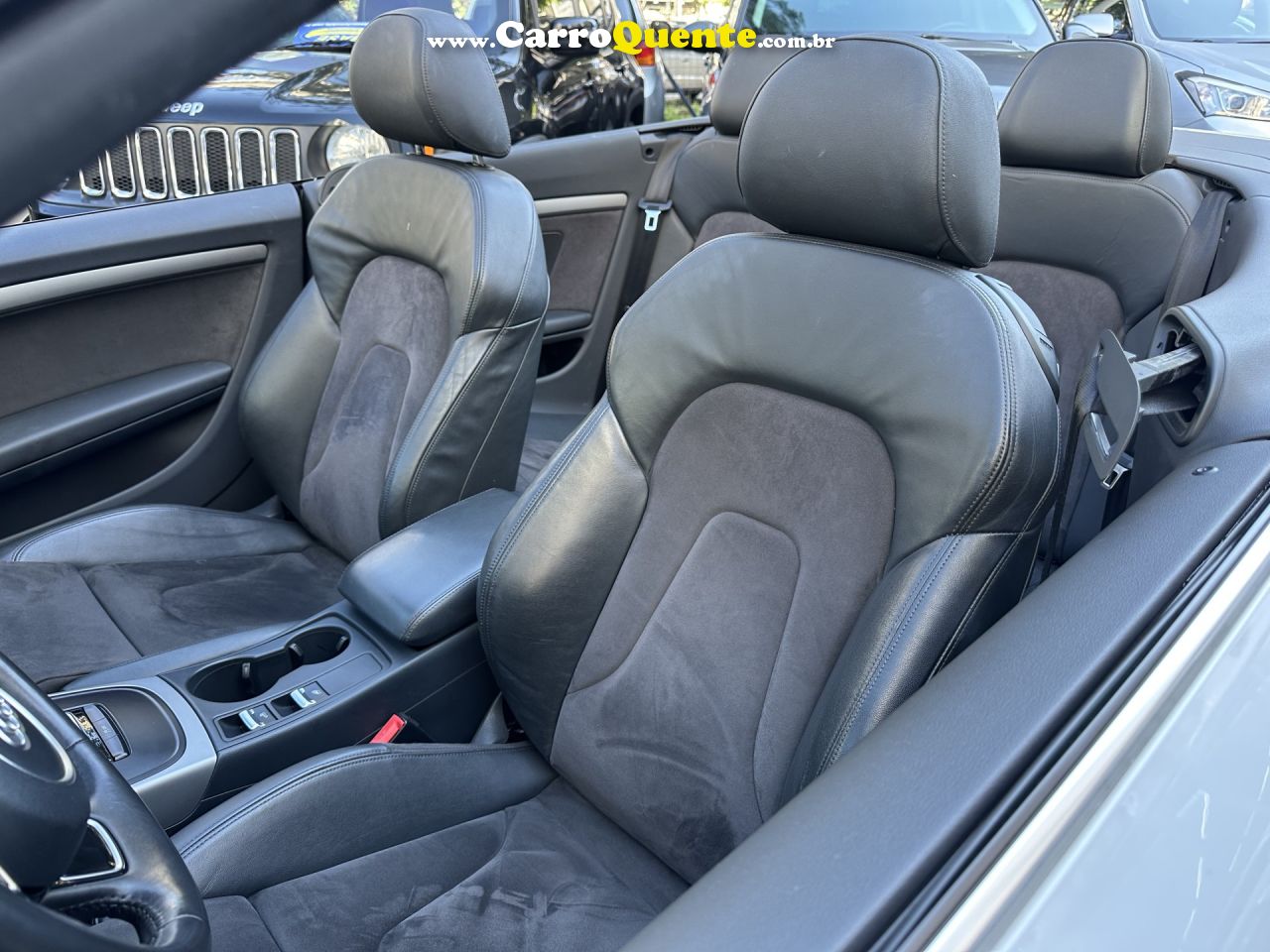 AUDI   A5 CABRIOLET 2.0 TFSI QUATTRO STRONIC   BRANCO 2013 2.0 TFSI GASOLINA - Loja