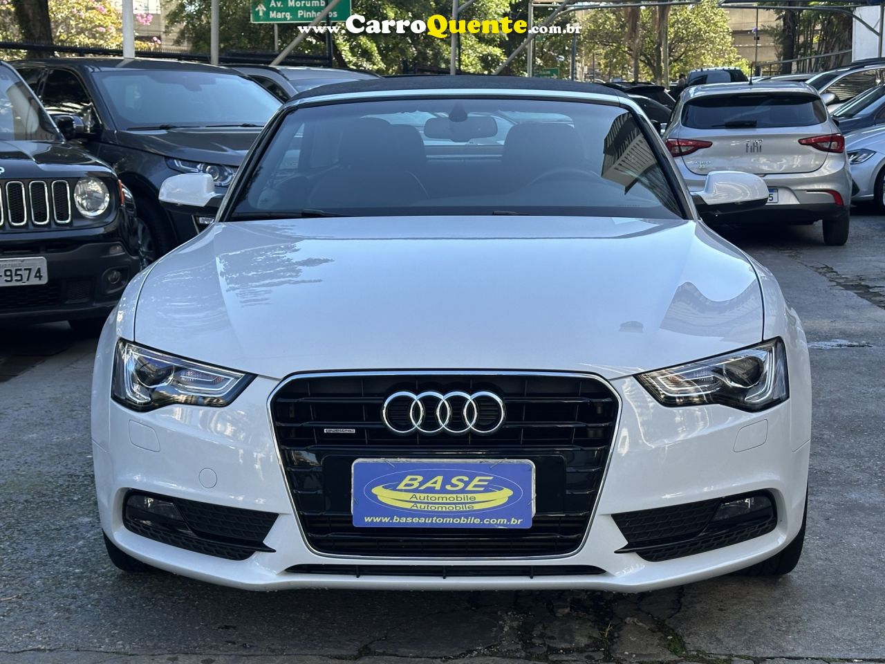 AUDI   A5 CABRIOLET 2.0 TFSI QUATTRO STRONIC   BRANCO 2013 2.0 TFSI GASOLINA - Loja
