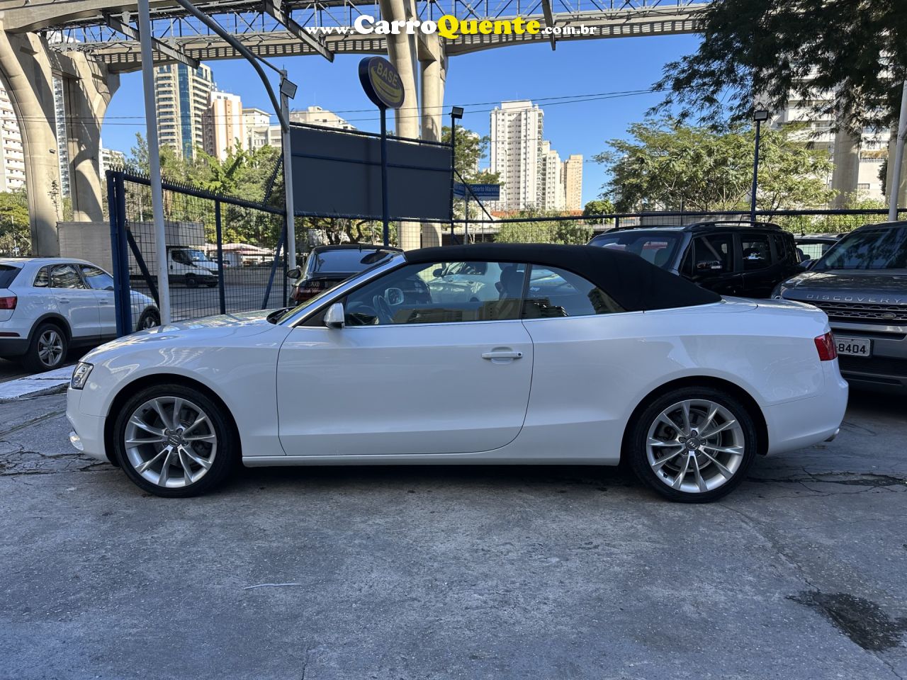 AUDI   A5 CABRIOLET 2.0 TFSI QUATTRO STRONIC   BRANCO 2013 2.0 TFSI GASOLINA - Loja