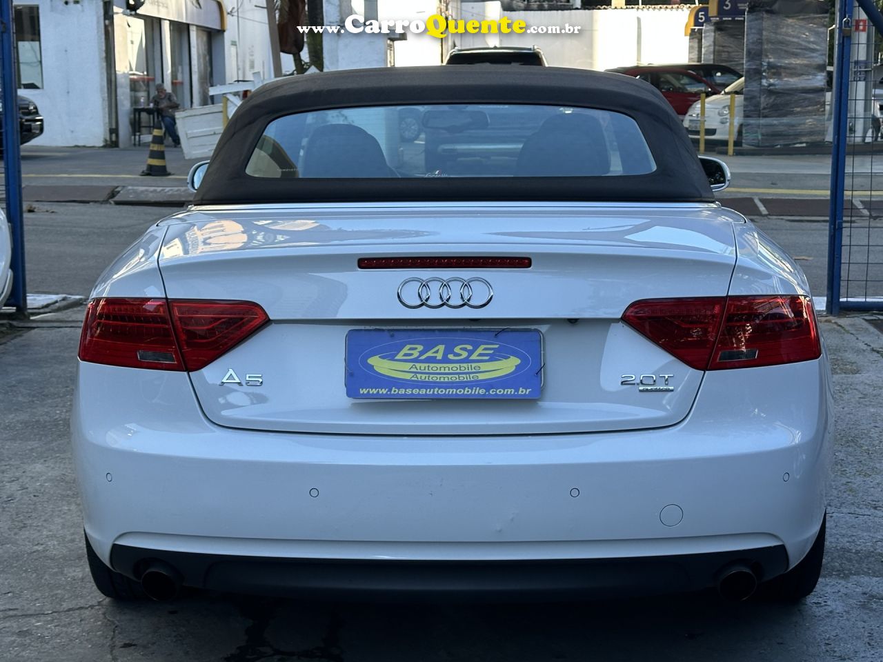 AUDI   A5 CABRIOLET 2.0 TFSI QUATTRO STRONIC   BRANCO 2013 2.0 TFSI GASOLINA - Loja