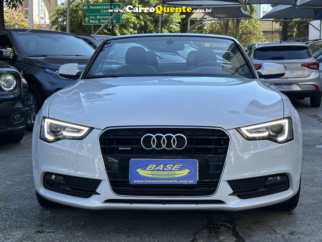 AUDI   A5 CABRIOLET 2.0 TFSI QUATTRO STRONIC   BRANCO 2013 2.0 TFSI GASOLINA - Loja