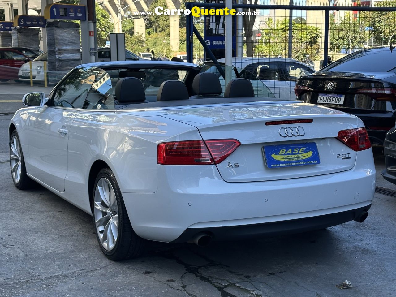 AUDI   A5 CABRIOLET 2.0 TFSI QUATTRO STRONIC   BRANCO 2013 2.0 TFSI GASOLINA - Loja