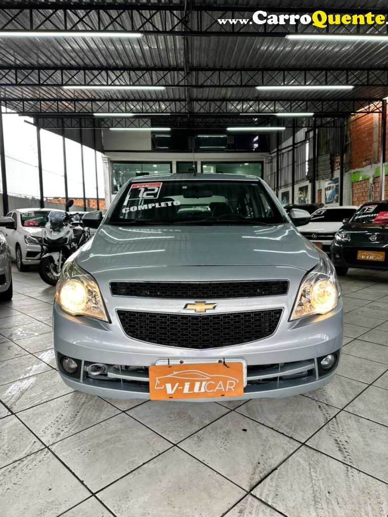 CHEVROLET   AGILE LTZ 1.4 MPFI 8V FLEXPOWER 5P   PRATA 2012 1.4 FLEX - Loja