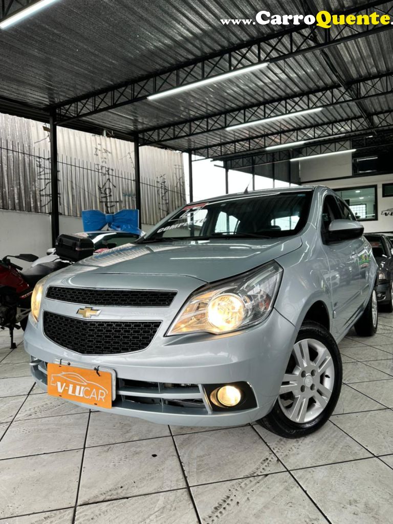 CHEVROLET   AGILE LTZ 1.4 MPFI 8V FLEXPOWER 5P   PRATA 2012 1.4 FLEX - Loja