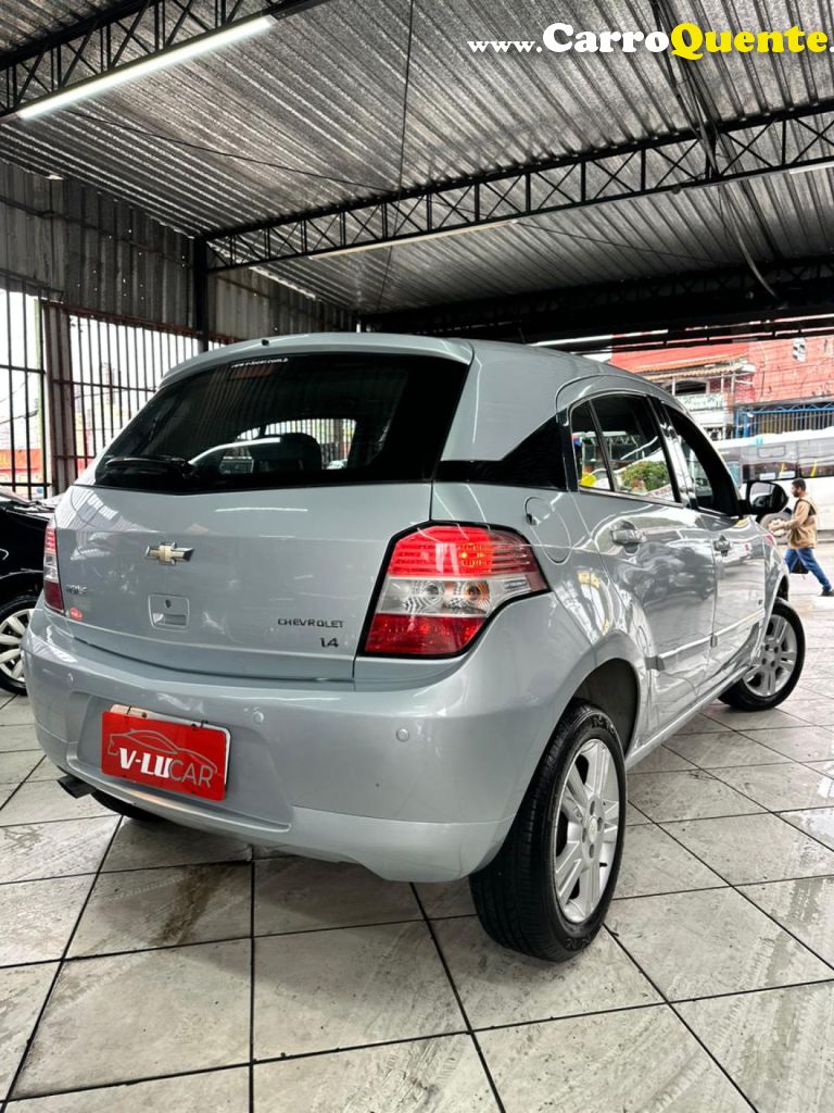 CHEVROLET   AGILE LTZ 1.4 MPFI 8V FLEXPOWER 5P   PRATA 2012 1.4 FLEX - Loja