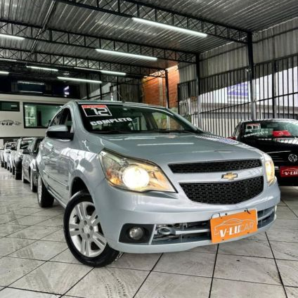CHEVROLET   AGILE LTZ 1.4 MPFI 8V FLEXPOWER 5P   PRATA 2012 1.4 FLEX