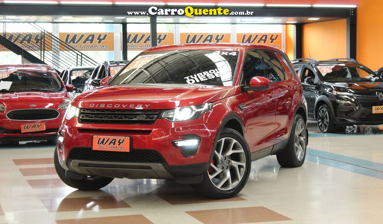 LAND ROVER DISCOVERY SPORT 2.0 16V TD4 TURBO SE 2017 - Loja
