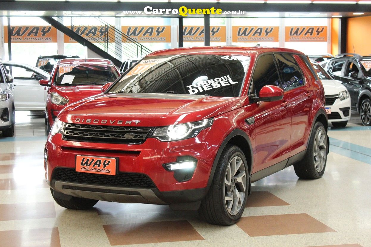 LAND ROVER DISCOVERY SPORT 2.0 16V TD4 TURBO SE 2017 - Loja