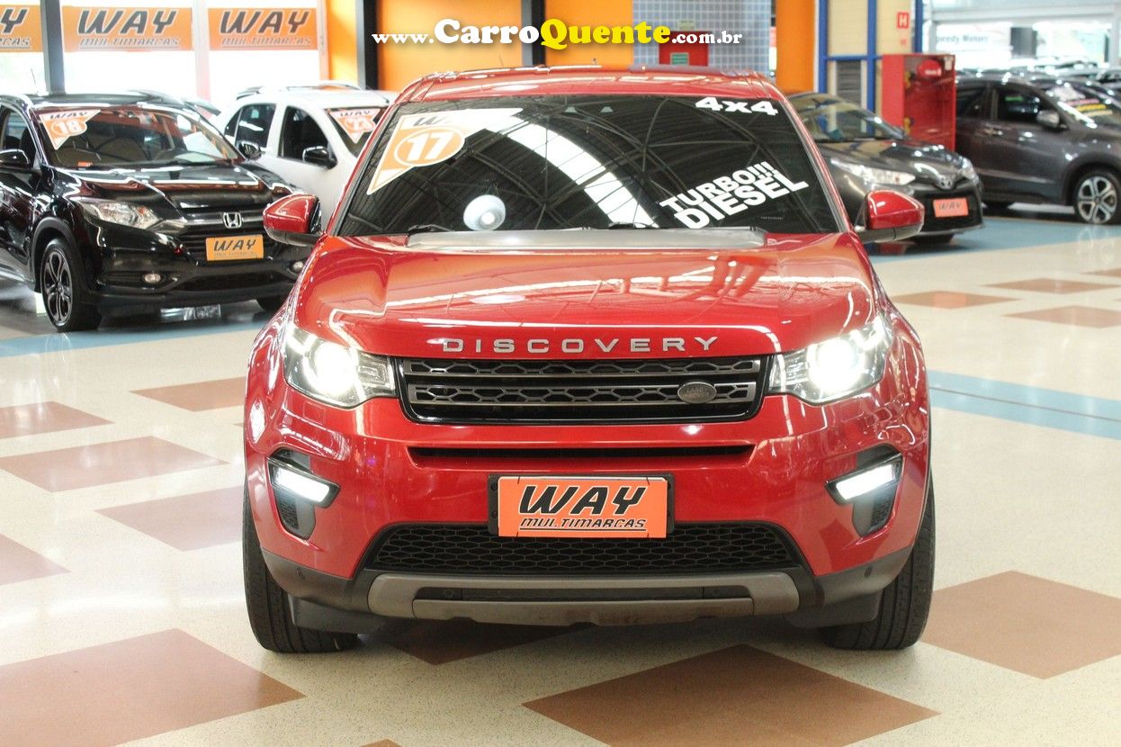 LAND ROVER DISCOVERY SPORT 2.0 16V TD4 TURBO SE 2017 - Loja