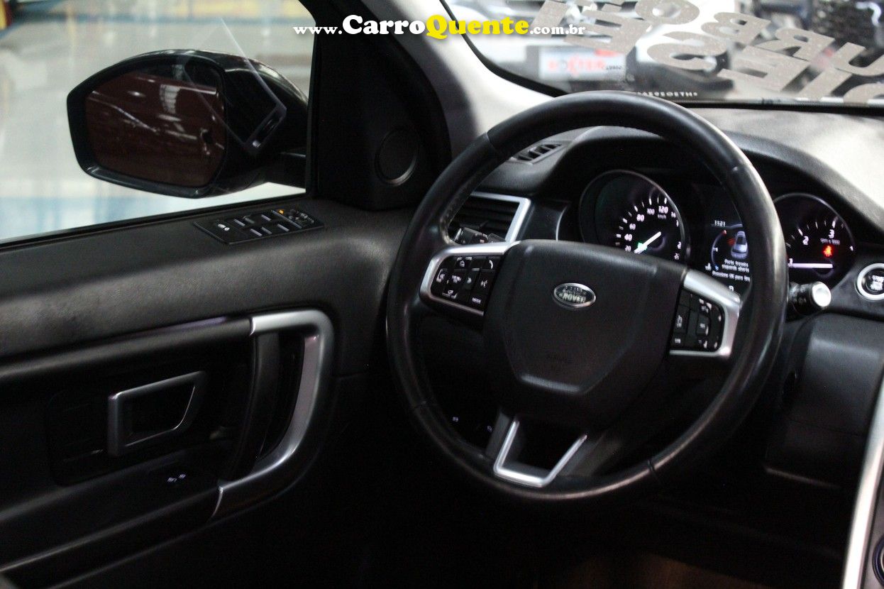 LAND ROVER DISCOVERY SPORT 2.0 16V TD4 TURBO SE 2017 - Loja