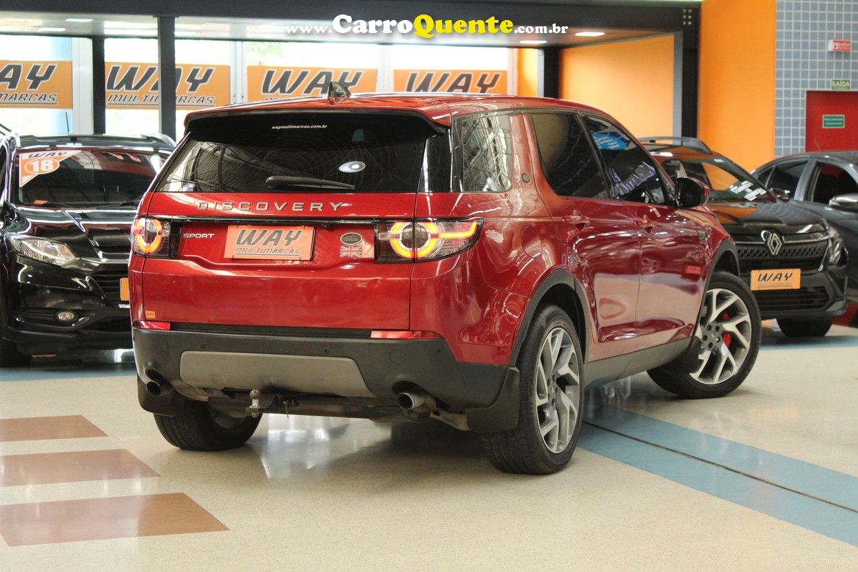 LAND ROVER DISCOVERY SPORT 2.0 16V TD4 TURBO SE 2017 - Loja