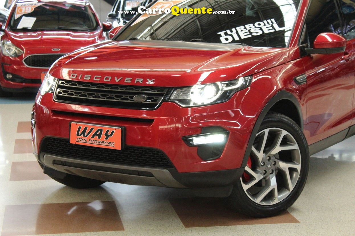 LAND ROVER DISCOVERY SPORT 2.0 16V TD4 TURBO SE 2017 - Loja