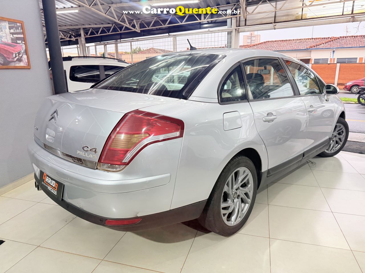 CITROËN   C4 PALLAS GLX 2.02.0 FLEX 16V MEC.   PRATA 2008 2.0 GASOLINA - Loja