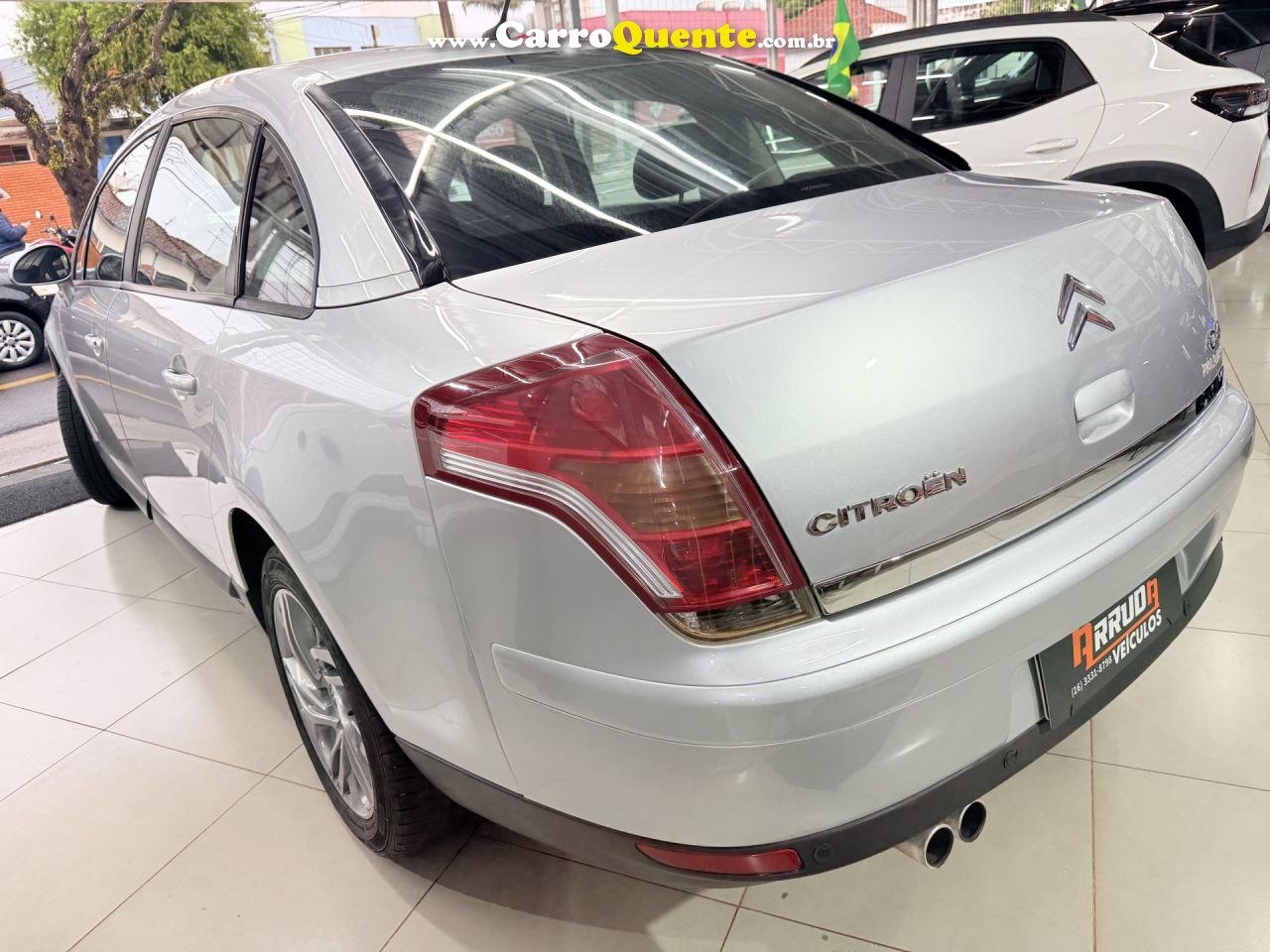 CITROËN   C4 PALLAS GLX 2.02.0 FLEX 16V MEC.   PRATA 2008 2.0 GASOLINA - Loja