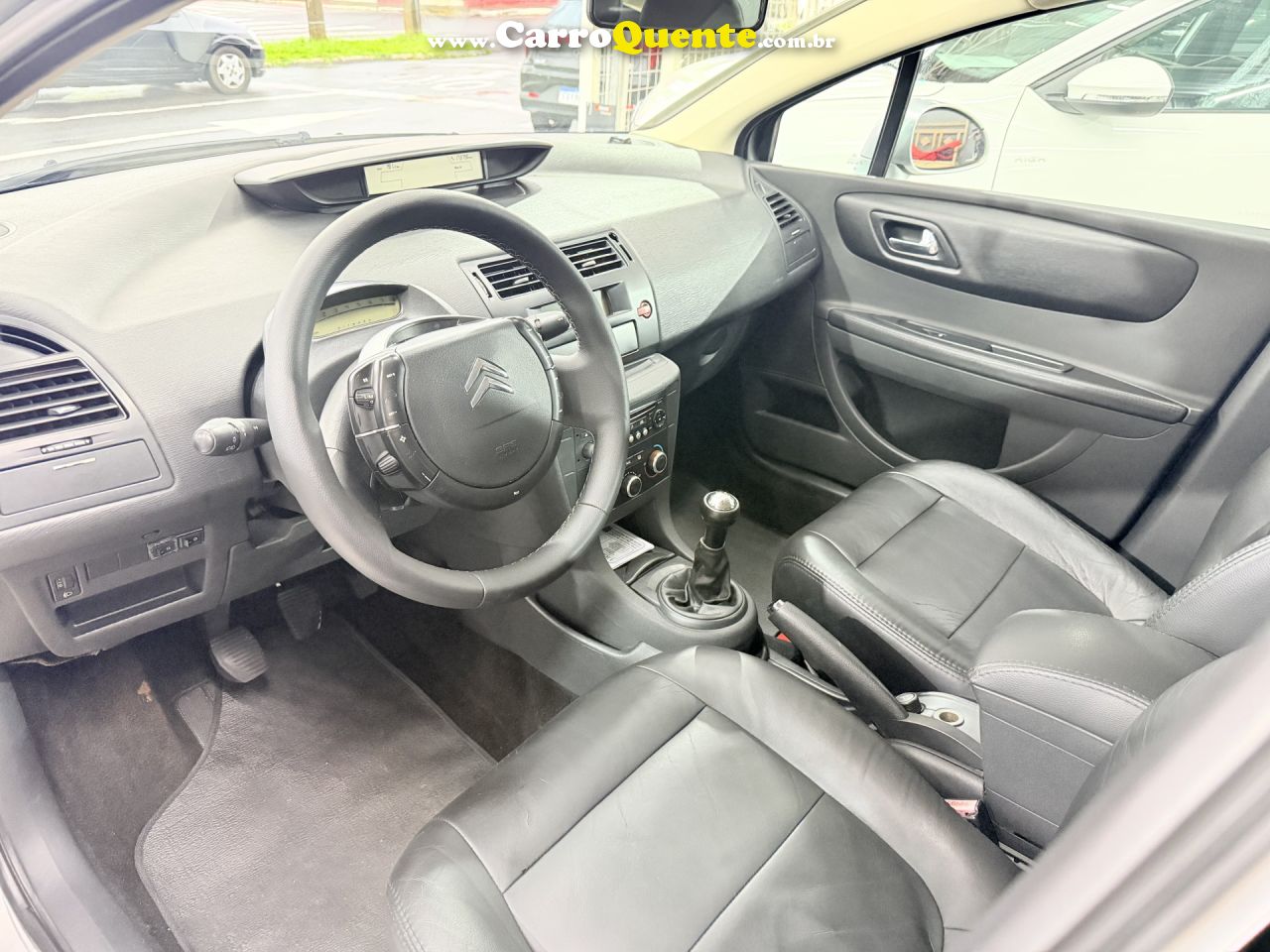 CITROËN   C4 PALLAS GLX 2.02.0 FLEX 16V MEC.   PRATA 2008 2.0 GASOLINA - Loja