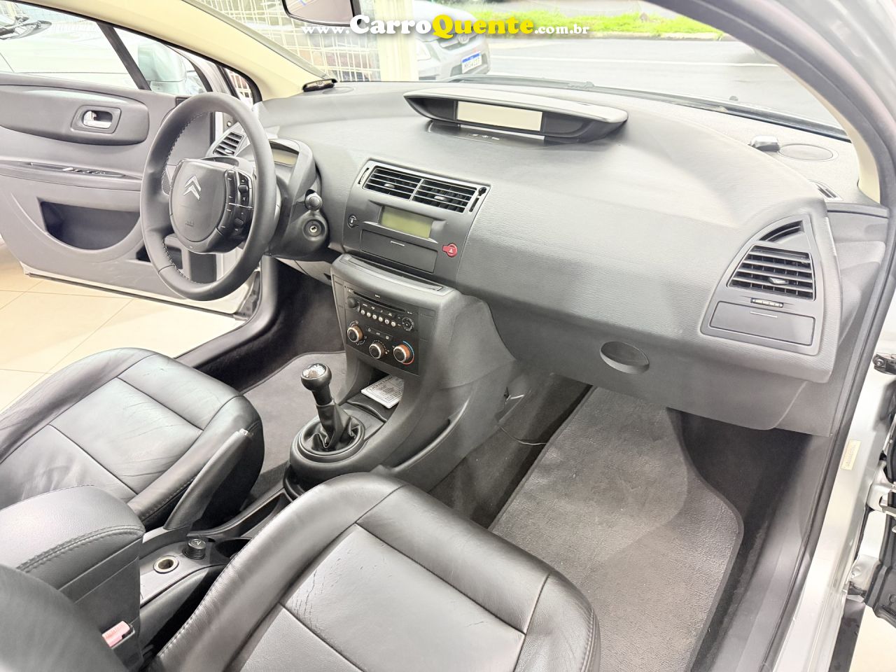 CITROËN   C4 PALLAS GLX 2.02.0 FLEX 16V MEC.   PRATA 2008 2.0 GASOLINA - Loja