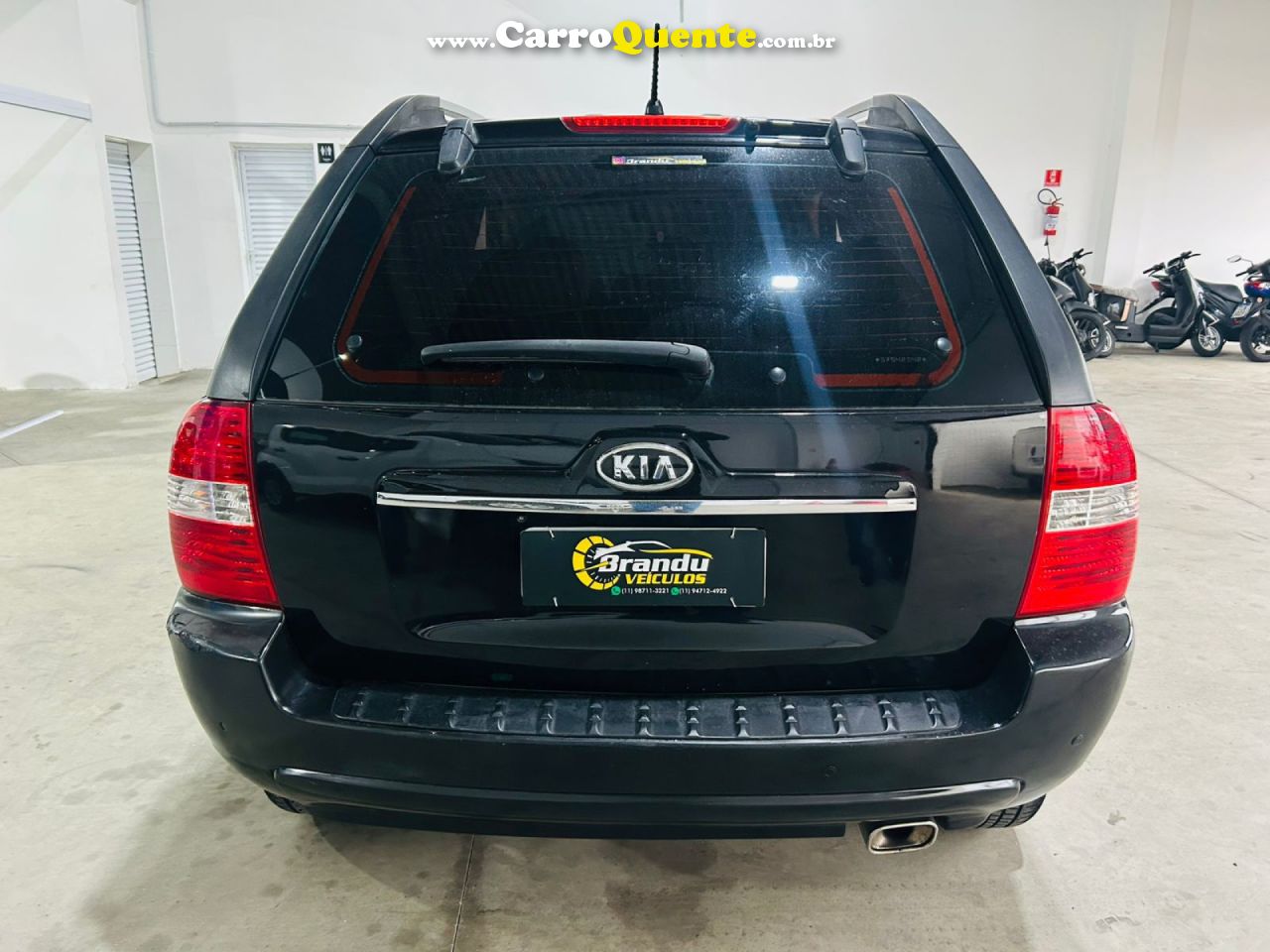 KIA   SPORTAGE EX 2.0 16V 2.0 16V FLEX AUT.   PRETO 2009 2.0 FLEX - Loja