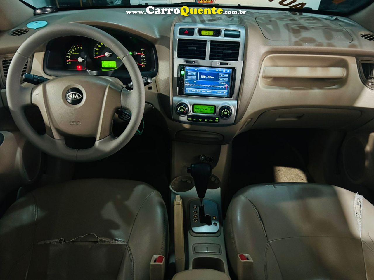 KIA   SPORTAGE EX 2.0 16V 2.0 16V FLEX AUT.   PRETO 2009 2.0 FLEX - Loja
