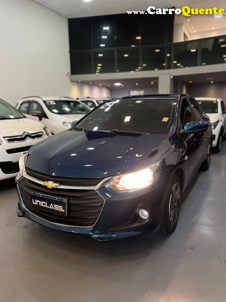 CHEVROLET   ONIX SEDAN PLUS 1.0 12V TB FLEX AUT.   AZUL 2024 1.0 FLEX - Loja
