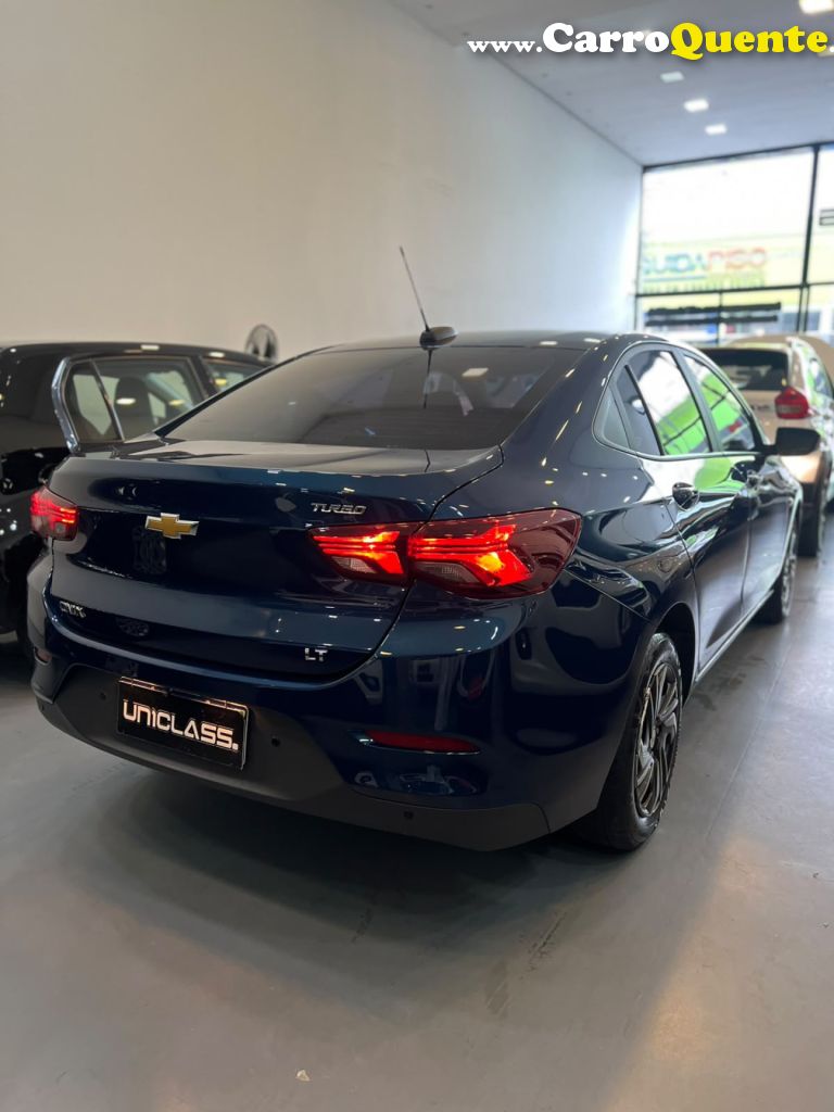 CHEVROLET   ONIX SEDAN PLUS 1.0 12V TB FLEX AUT.   AZUL 2024 1.0 FLEX - Loja