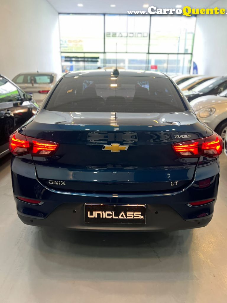 CHEVROLET   ONIX SEDAN PLUS 1.0 12V TB FLEX AUT.   AZUL 2024 1.0 FLEX - Loja